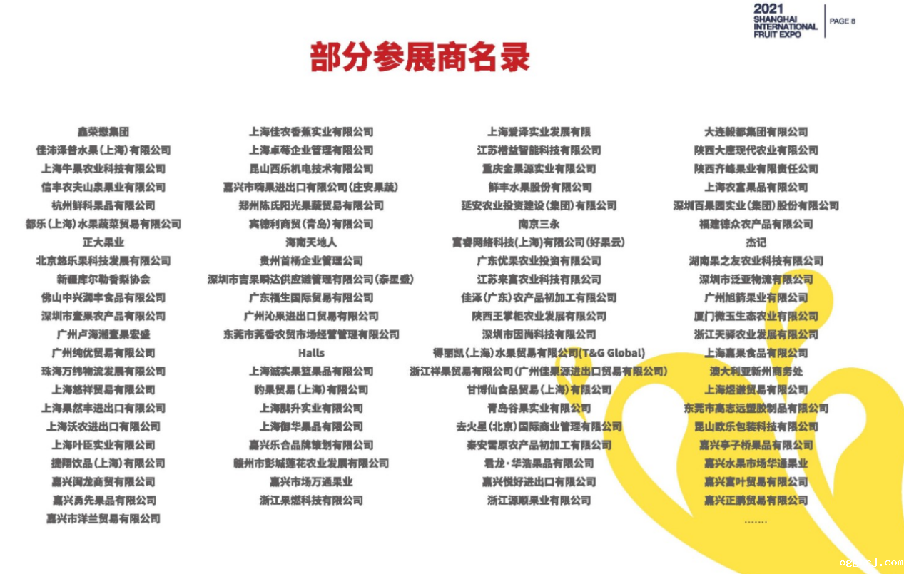 2021年上海国际水果展